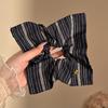 Lenço Quadrado Vazado Branco Cereja de Renda Feito à Mão Scrunchie Doce Feminino Rabo de Cavalo Elástico de Cabelo