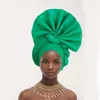 Nuevo Ventilador Plegable Ajustable Hecho a Mano para Boda Nigeriana Sombrero Africano Laminado Punta del Pie Auto Gele