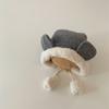 Gorro Coreano para Bebé Yipan Invierno 2026 Nuevo Estilo Ins Niños Niñas Gorro con Protección para Orejas Bebé Gorro Lei Feng