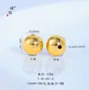 Preservação de cor Importado dos EUA 18K contas de ouro contas contas de ouro pulseira acessórios diy Homens Mulheres