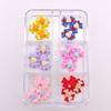 18 Caixa Luminosa Dragão Coração Arco Nail Art Acessórios Love Bow Nail Decoração DIY Acessórios
