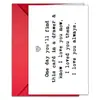 Set de Envolvente para Tarjeta de Saludo de Texto Nuevo Día de San Valentín Transfronterizo Tamaño Grande 10 Juegos o Más Tarjeta de Mensaje de Regalo Festivo para Pareja