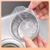 5 Mallas Filtro Desechables para Fregadero de Cocina para Residuos de Comida, Bolsas Filtro para Desagüe, Bolsas de Malla Antiembozo para Fregadero de Baño