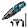 Aspirador de Pó Portátil Sem Fio de Alta Potência para Casa e Carro com Bocal Plano Aspirador de Pó Recarregável Sem Fio para Desktop