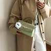 Bolso de Mano de Moda Casual de Alta Calidad al por Mayor para Mujer, Bolso Cruzado Nuevo Elegante de Nicho, Bolso Kelly, Bolso de Mujer