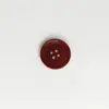 Botones de Fruta Natural de Cuatro Agujeros, Planos para Coser, Superficie Cóncava, Disponibles en Múltiples Colores, Versátiles para Abrigos y Camisas, En Stock