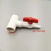 Acuicultura Reductor en T UPVC Conector de Barbilla Reductor de Cuatro Vías Tubería de Aireación Válvula Integrada Accesorios para Tubería de Oxigenación