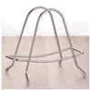 Suporte de Prancha de Corte em Aço Inoxidável para Casa Suporte de Prancha de Corte à Prova de Ferrugem Suporte de Armazenamento de Tábua de Cortar Suporte de Armazenamento Multifuncional com Drenagem para Tampas de Panela