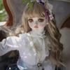 Muñeca bjd Kitty de 6 puntos, juguete de simulación, regalo de cumpleaños para niñas, disfraz de princesa, conjunto de peluca y muñeca sd