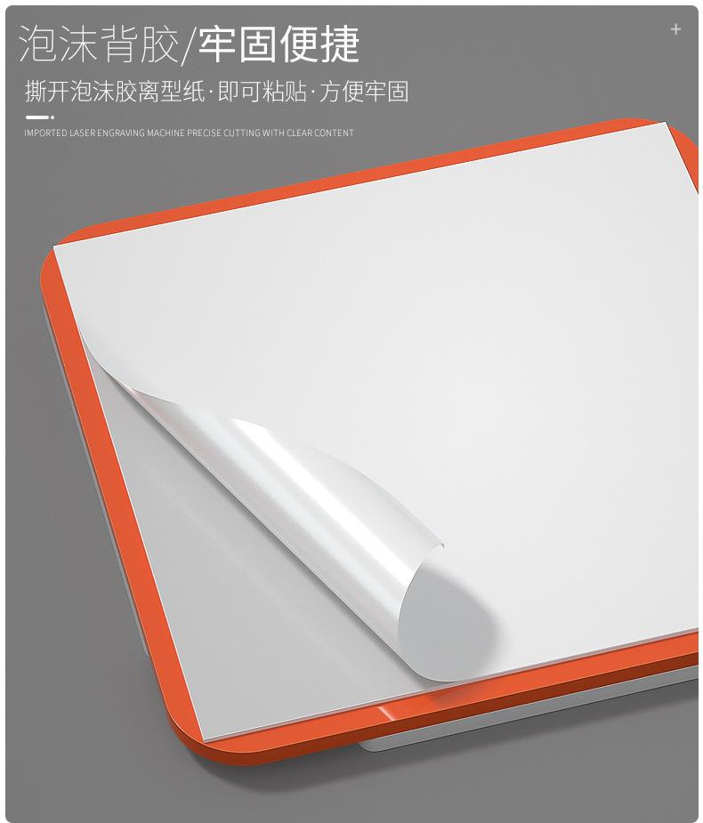 卫生间玻璃门指示牌
