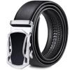 [Ventas directas de fábrica] cinturón de hombre cuero suave hebilla automática casual combinable con todo cinturón para jeans cinturón de hombre al por mayor