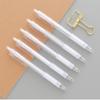 Caneta de gel de 0,5 mm de pressão suave Caneta de água de bala preta simples Caneta esferográfica de escritório de papelaria para estudantes