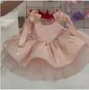 Vestido formal para meninas, vestido de princesa, vestido para festa de aniversário infantil, apresentação de piano, vestido de tule fofo para anfitriã, fornecimento no atacado no AliExpress