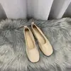 Zapatos Doudou Zapatos de Abuela para Mujer 2025 Primavera y Otoño Nuevos Zapatos Planos sin Cordones de Cuero Suave Zapatos de Hada Suave Brisa Nocturna