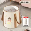 Bolsa dobrável de filme de alumínio para banho de pés de viagem isolamento para banho de pés balde para banho de pés balde profundo para dormitório sobre a panturrilha portátil doméstico pé