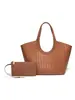Bolso Tejido Retro de Gran Capacidad Transfronterizo para Mujer, Versátil para el Trabajo Diario, Bolso de Hombro Cruzado, Bolso de Mano Casual, Bolso Tote