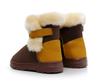 Nuevas Botas de Nieve de Peluche con Lazo, Lindas Botas Alare para Niños, Cálidas y Forradas de Felpa