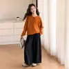 Nueva colección de invierno: suéteres y cárdigans de punto elegantes y modernos para niñas, suéteres de color liso para niños, perfectos para el invierno