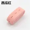 Faixa Elástica Colorida Ajustável de 2cm com Casas e Laços Elásticos para Tiras de Fralda de Bebê e Maternidade