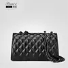 Bolso para Mujer 2025 Nuevo Estilo Coreano Gama Alta Estilo Pequeño Fragante Bolso Acolchado con Cadena Casual Versátil Popular Bolso de Hombro Cruzado
