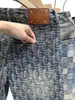 Pantalones Cortos de Denim Finos Calidad Mostrador para Hombre Estilo High Street Americano Cinco Puntos Pantalones de Media Pierna Nuevos de Verano 2025 para Hombre