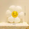 Balões de Folha de Alumínio Pequena Margarida Estilo Ins Adereços para Fotos de Festa de Aniversário Flor Branca Balões de Brinquedo para Crianças Atacado