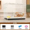 Gaiola para cachorro Teddy cães pequenos, gaiola de metal dobrável para animais de estimação interna, gaiola protetora especializada para carro para gatos e cães, cercadinho para animais de estimação