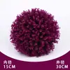 Eucalipto Artificial Bola de Grama Milan Plástico Bola Redonda Planta Verde Pendurada na Parede Interior Shopping Center Supermercado Decoração de Teto