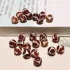 Ágata Roja Diente de Tigre Cuentas Dzi Sueltas con Separadores Pulsera DIY Accesorios de Juguete Cultural 615
