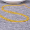 Ágata Amarilla tallada cuentas sueltas semiacabadas accesorios de joyería DIY material cuentas espaciadoras cuentas