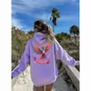 Sudadera con Capucha Transfronteriza con Fénix en la Espalda y Lema Temuwish Amazon
