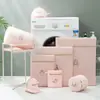Saco de Lavanderia Sandwich Espesso Bordado 160g Anti-Emaranhamento Máquina de Lavar Especial Saco de Malha Jaqueta Sutiã Saco para Lavar