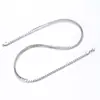 Collar de Acero Inoxidable Plano Grabado Nk de Venta Caliente Transfronteriza Europea y Americana Cadena Cubana Accesorios de Moda para Hombres de Acero de Titanio