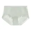 Categoría a Ropa Interior Femenina de Algodón Puro de Grado Materno e Infantil de Cintura Alta para Todas las Estaciones, Uso Diario, 10A Antibacteriana, Entrepierna Extendida, Tejido Cepillado Calzones Femeninos