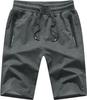 Comércio Transfronteiriço Shorts Esportivos de Malha de Algodão Masculino de Verão AliExpress Shorts Casuais de Cinco Pontos para Praia