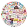 100 pegatinas nuevas de pastel de cumpleaños para Instagram pegatinas decorativas transfronterizas para equipaje coche cuaderno pegatinas impermeables al por mayor