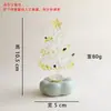 [Modelo Giratorio] Árbol de Navidad de Vidrio Giratorio Sensación de Internet de Zibo Decoración Navideña Más Vendida Adorno de Regalo Artesanía