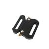 Fivela de metal para mochila de 25mm fivela de liberação rápida para cinto de bagagem de vestuário fita de segurança acessórios de hardware tático fivela