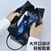 Neceser de mano portátil de alta gama transfronterizo de gran capacidad, bolsa de almacenamiento de cosméticos de viaje impermeable de PU