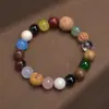 Nueva Quinta Generación Dieciocho Semillas Madera de Bodhi Natural Cadena de Cuentas para Rezar Girada a Mano para Joyería de Hombres y Mujeres Estilo Chino Pan Wen Jugar