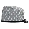 Gorro Quirúrgico Estampado de Algodón Ajustable Bolsa para Cabello Largo de Mujer Gorro Dentista Clínica Dental Gorro Esmerilado Comercio Exterior para Hombres