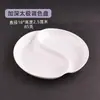 Prato de Tinta Cerâmica Borboleta de Tinta Paleta de Cores para Pintura Chinesa Multifuncional Branco Imitação de Porcelana Resistente a Quedas Estudante Pintura Prato Redondo Atacado