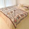 Manta de Estilo Bohemio Personalizada Decoración para Pie de Cama Toalla Tela de Hotel Hotel Estancia en Casa Jacquard Bandera de Cama Toalla para Pie de Cama
