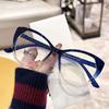 Gafas Retro Ojo de Gato Estilo Hong Kong Miopía Mujeres Pantalla Digital Cara Pequeña Antirradiación Luz Azul Fatiga Luz Plana Decoración
