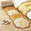 Estilo Ins Flor Sencillo Agradable al Tacto Imitación Cachemir Felpudo Hogar Largo Dormitorio Mesita de Noche Manta Suave Sofá Mesa de Café Manta