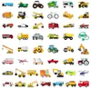800 Pegatinas de Graffiti de Coches de Dibujos Animados Decoración de Coches de Carreras de Transporte Equipaje Premio Pegatinas para Niños Venta al por Mayor
