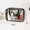 Bolsa de Cosméticos Nueva de Alta Calidad 2025 PVC Impermeable Dibujos Animados Anime Bolsa de Almacenamiento Bolso de Mano Portátil para Mujer para Salir