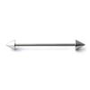 Europeu e Americano Popular Aço Inoxidável Taper Long Rod Brincos Brincos Orelha Osso Unhas Personalizado Simples Crossbar Body Piercing Jóias