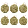 Bolas de Natal Espuma Guirlanda de Natal Decorações Pingentes para Árvore de Natal Suprimentos para Pendurar no Telhado de Natal Bolas Lantejoulas