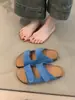 Primer Encuentro Sandalias Birkenstock para Mujer, Nuevo Modelo Verano 2026, Sandalias Casuales Retro Lindas Estilo Mori con Correa de Velcro